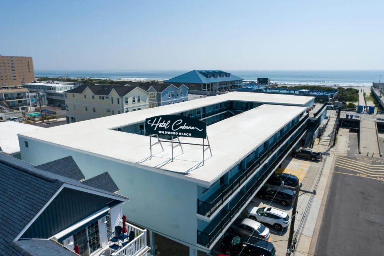 Hotel Cabana Oceanfront/Boardwalk North Wildwood Exterior foto